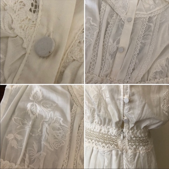 Zimmermann Tulsi Flutter Day dress white eyelet lace size 8 - Picture 8 of 16